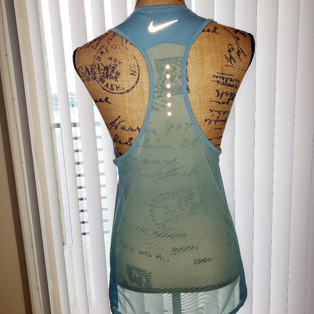 Nike Sky Blue Cooling Runnig Tank🎽 - Picture 4 of 6